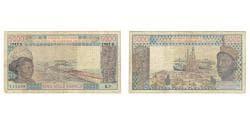 Banknote, West African States, 5000 Francs, 1985, KM:708Kj, VF(30-35)