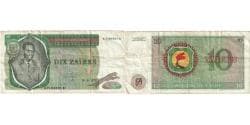 Zaire, 10 Zaïres, 1979, 1979-06-24, KM:24a, UNC(60-62)