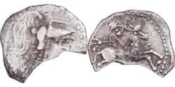 Coin, Aulerci Cenomani, Denier, ca. 80-50 BC, Le Mans, , Silver