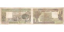 West African States, 500 Francs, VF(30-35)