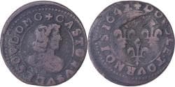 Principality of Dombes, Gaston d'Orléans, Double Tournois, 1642, Trévoux