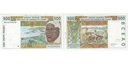 West African States, 500 Francs, UNC(65-70)