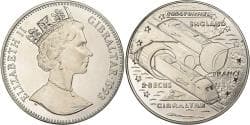 Gibraltar, Elizabeth II, 2.8 Ecus, 1993, Pobjoy Mint, Cupronickel,