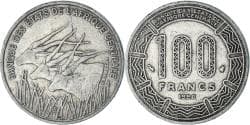 Coin, Central African States, 100 Francs, 1996