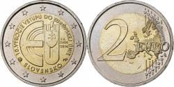 Slovakia, 2 Euro, European Union, 2014, Kremnica, Bi-Metallic,