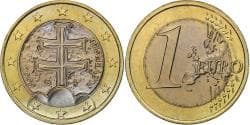 Slovakia, 1 Euro, 2009, Kremnica, Bi-Metallic,