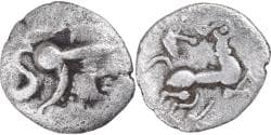Coin, Aulerci Cenomani, Denier, ca. 80-50 BC, Le Mans, , Silver