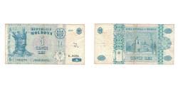 Banknote, Moldova, 5 Lei, 2009, KM:9e, VF(20-25)