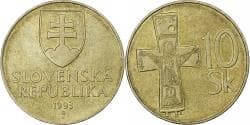 Slovakia, 10 Korun, 1993