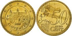 Slovakia, 50 Euro Cent, 2009, Kremnica, Nordic gold, , KM:100