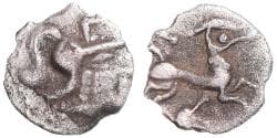 Coin, Aulerci Cenomani, Minimi, ca. 80-50 BC, Le Mans, , Silver