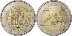 Slovakia, 2 Euro, Cyrille, Methode, 2013, Kremnica, , Bi-Metallic, KM:128