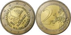Slovakia, 2 Euro, Visegrad Group, 2011, Kremnica, Bi-Metallic, , KM:114