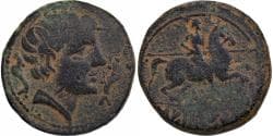 Iberia, Bronze Unit, ca. 130-72 BC, Sekaisa, Bronze,