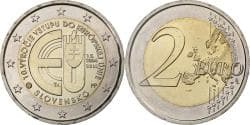 Slovakia, 2 Euro, 10ème anniversaire de l adhesion à l' UE, 2014,
