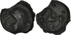 Coin, Senones, Potin, Sens, , Potin, Delestrée:2646
