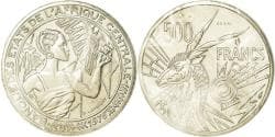 Coin, Central African States, 500 Francs, 1976, Paris, ESSAI, , Nickel