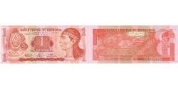 Banknote, Honduras, 1 Lempira, 2006, KM:84e, VF(30-35)