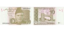 Pakistan, 10 Rupees, UNC(65-70)