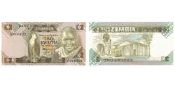 Banknote, Zambia, 2 Kwacha, KM:24c, UNC(65-70)