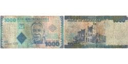 Banknote, Tanzania, 1000 Shilingi, 2010, KM:41, VF(20-25)