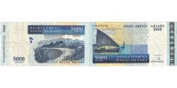 Banknote, Madagascar, 5000 Ariary, KM:91b, EF(40-45)