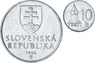 Slovakia, 10 Halierov, 1994