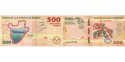 Burundi, 500 Francs, 2015.01.15, UNC(65-70)