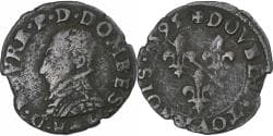 Principality of Dombes, Henri II de Montpensier, Double Tournois, 1595