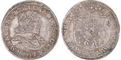Coin, Duchy of Lorraine, Charles IV, Teston, 1638, Remiremont,