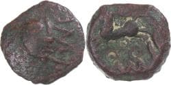 Coin, Remi, bronze au cheval et aux annelets, 60-50 BC, , Bronze