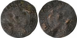 Principality of Sedan, Double De Sedan, 1638, Sedan, Copper,