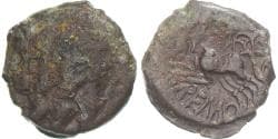 Coin, Remi, Bronze aux trois bustes / REMO, 1st century BC, , Potin