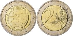 Slovakia, 2 Euro, EMU 10th Anniversary, 2009, Kremnica, , Bi-Metallic
