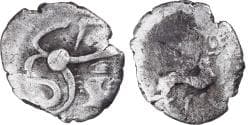 Coin, Aulerci Cenomani, Denier, ca. 80-50 BC, Le Mans, , Silver