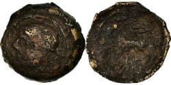 Coin, Suessiones, Bronze Æ, , Bronze, Delestrée:554