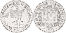 Coin, West African States, 100 Francs, 1971