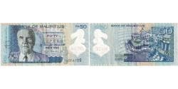 Banknote, Mauritius, 50 Rupees, 2013, 2013, VF(20-25)