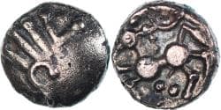 Coin, Remi, 1/4 statère aux segments, 70-52 BC, , Bronze