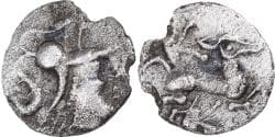 Coin, Aulerci Cenomani, Denier, ca. 80-50 BC, Le Mans, , Silver