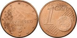 Slovakia, Euro Cent, 2009, Kremnica, , Copper Plated Steel, KM:95