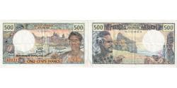 New Caledonia, 500 Francs, EF(40-45)