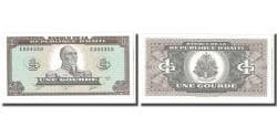 Banknote, Haiti, 1 Gourde, 1989, KM:253a, UNC(65-70)