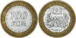 Coin, Central African States, 100 Francs, 2006