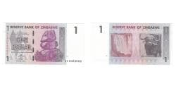 Banknote, Zimbabwe, 1 Dollar, 2007, KM:65, UNC(65-70)