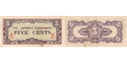 Burma, 5 Cents, EF(40-45)