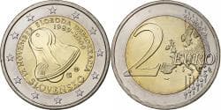 Slovakia, 2 Euro, Freedom, 2009, Kremnica, Bi-Metallic,