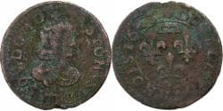 Principality of Dombes, Gaston d'Orléans, Double Tournois, 1643, Trévoux