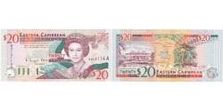 East Caribbean States, 20 Dollars, KM:39k, UNC(65-70)