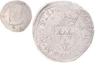 Coin, Principality of Dombes, Louis II de Montpensier, Teston, 1576, Trévoux